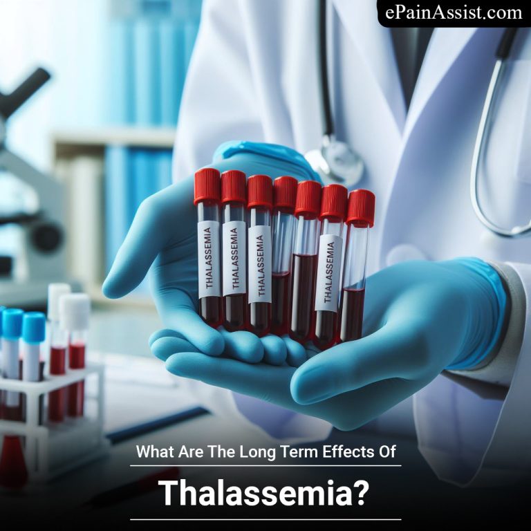 What Are The Long Term Effects Of Thalassemia?