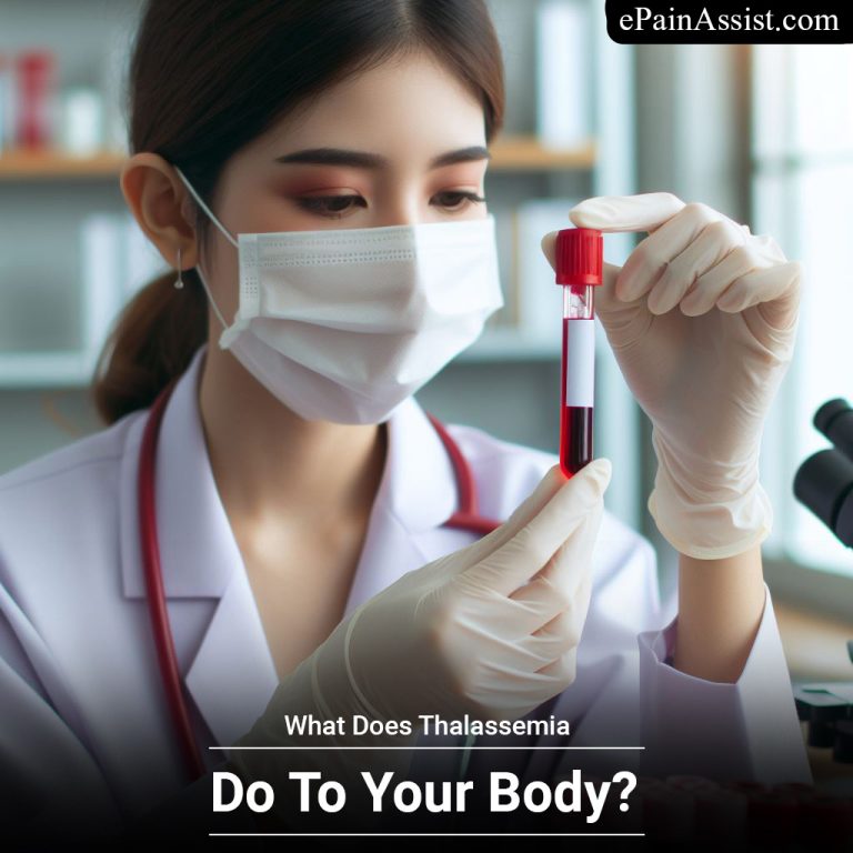 What Does Thalassemia Do To Your Body?