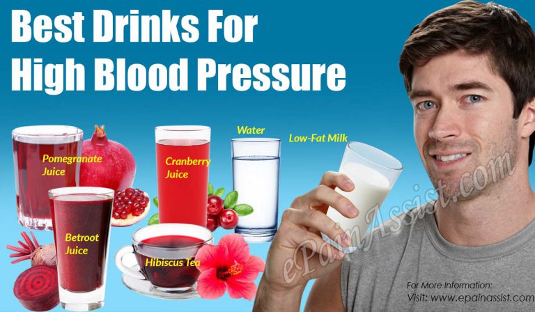 Best Drinks For High Blood Pressure