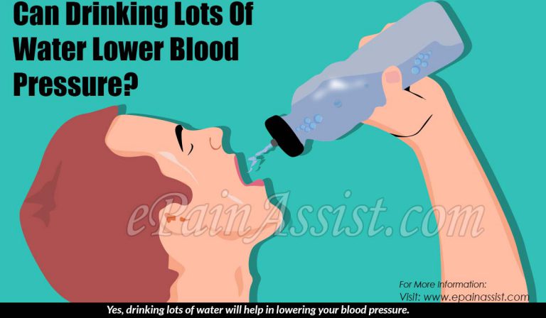 Can Drinking Lots Of Water Lower Blood Pressure?