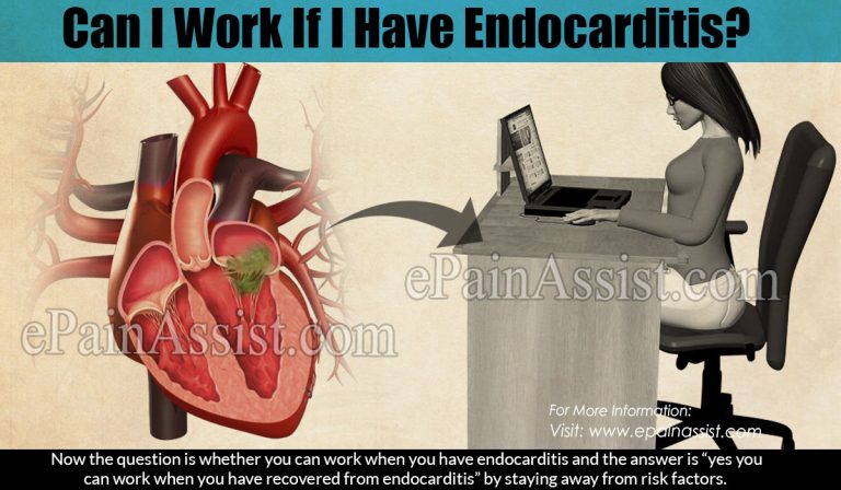 Can I Work If I Have Endocarditis?