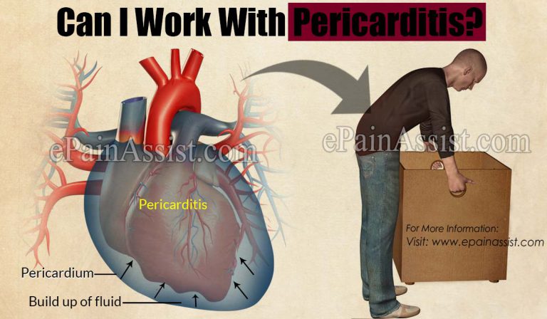 Can I Work With Pericarditis?