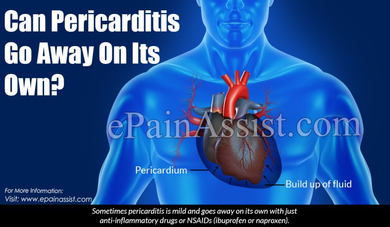 Can Pericarditis Go Away On Its Own?