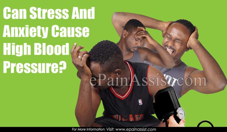 Can Stress And Anxiety Cause High Blood Pressure?