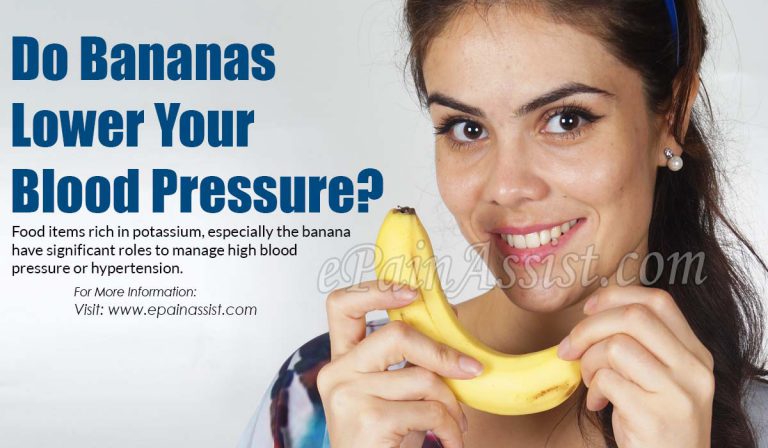 Do Bananas Lower Your Blood Pressure?
