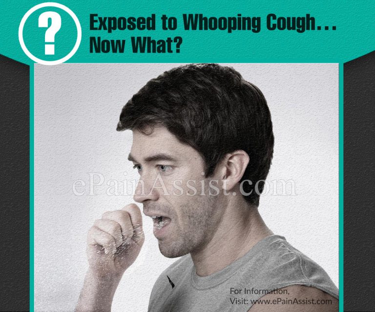 Exposed to Whooping Cough…Now What?