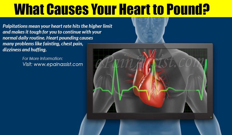 What Causes Your Heart to Pound & How to Stop it Naturally?