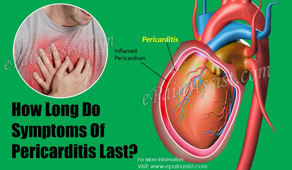 How Long Do Symptoms Of Pericarditis Last?