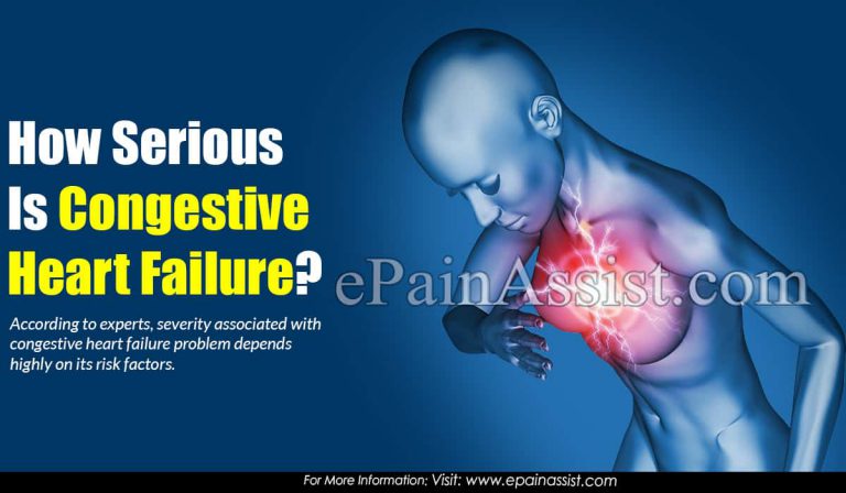 How Serious Is Congestive Heart Failure?