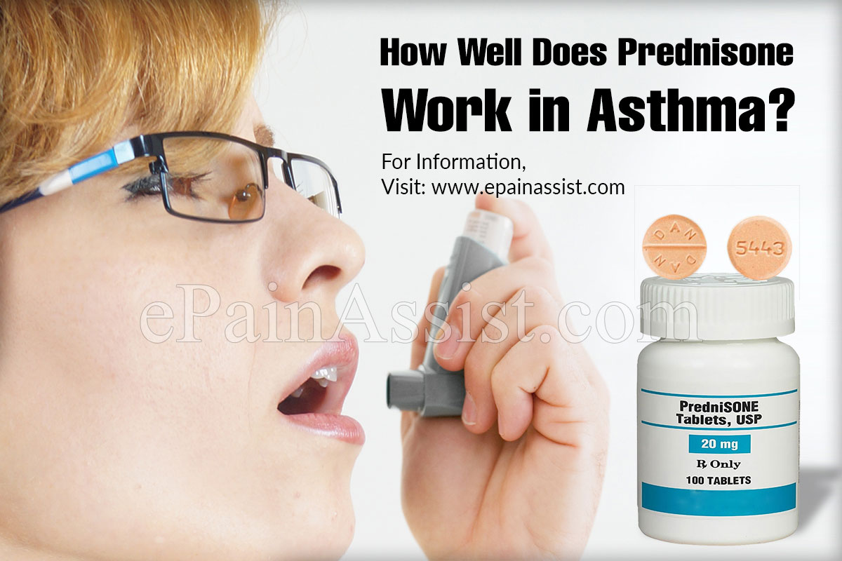 How Well Does Prednisone Work in Asthma?