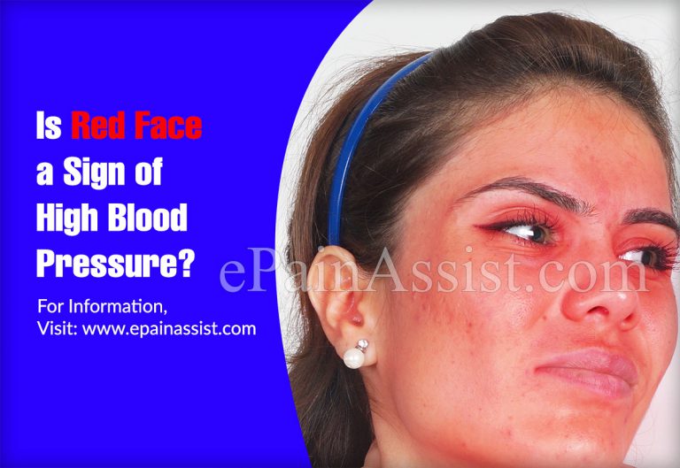 Is Red Face a Sign of High Blood Pressure?
