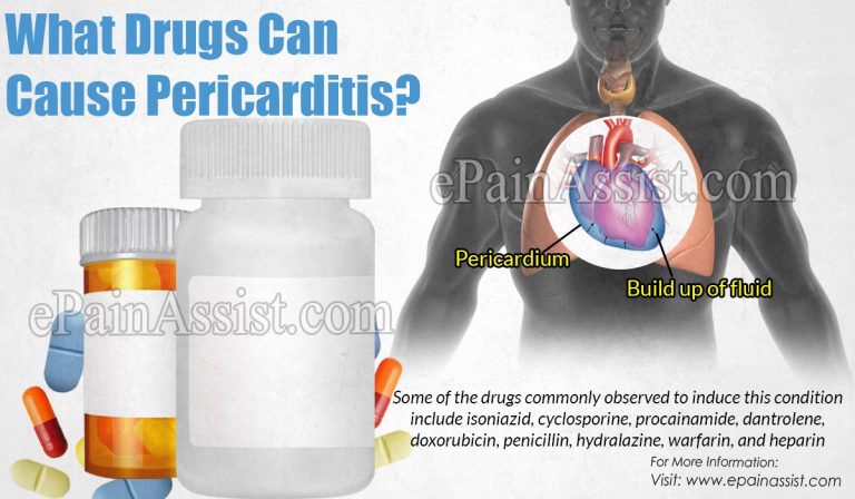 What Drugs Can Cause Pericarditis?