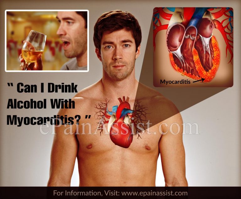 Can I Drink Alcohol With Myocarditis?