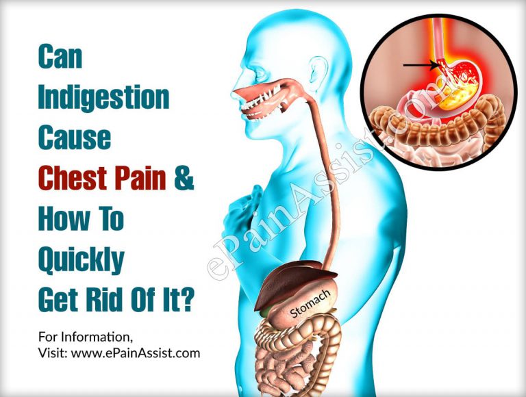 Can Indigestion Cause Chest Pain & How To Quickly Get Rid Of It?