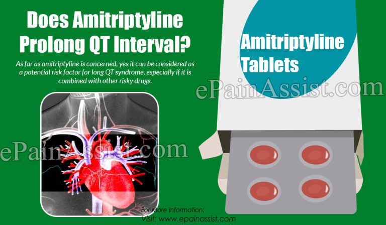 Does Amitriptyline Prolong QT Interval?