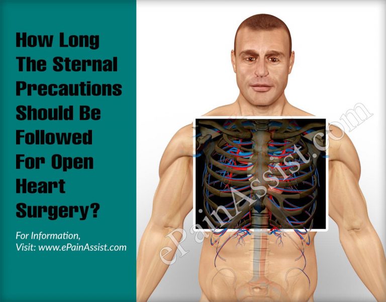 How Long The Sternal Precautions Should Be Followed For Open Heart Surgery?