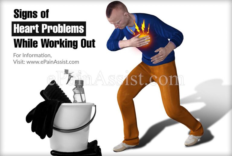 Signs of Heart Problems While Working Out