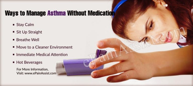 Ways to Manage Asthma Without Medications