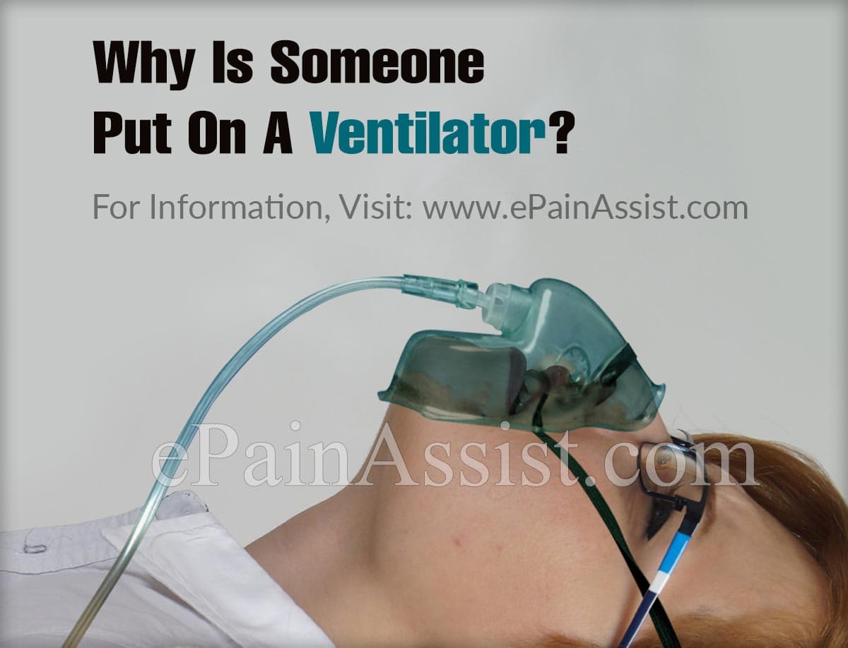 Why Is Someone Put On A Ventilator?