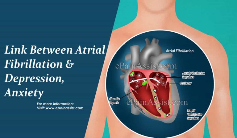 Link Between Atrial Fibrillation & Depression, Anxiety