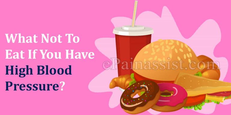 What Not To Eat If You Have High Blood Pressure?