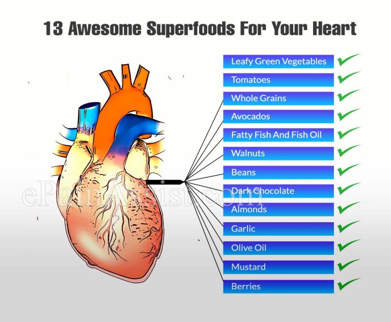 13 Awesome Superfoods For Your Heart
