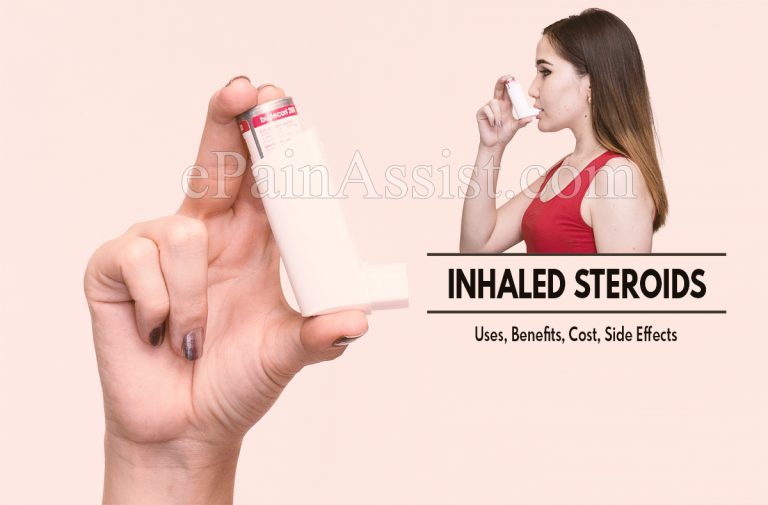 Inhaled Steroids : Uses, Benefits, Cost, Side Effects and Long Term Effects of Inhaled Steroids