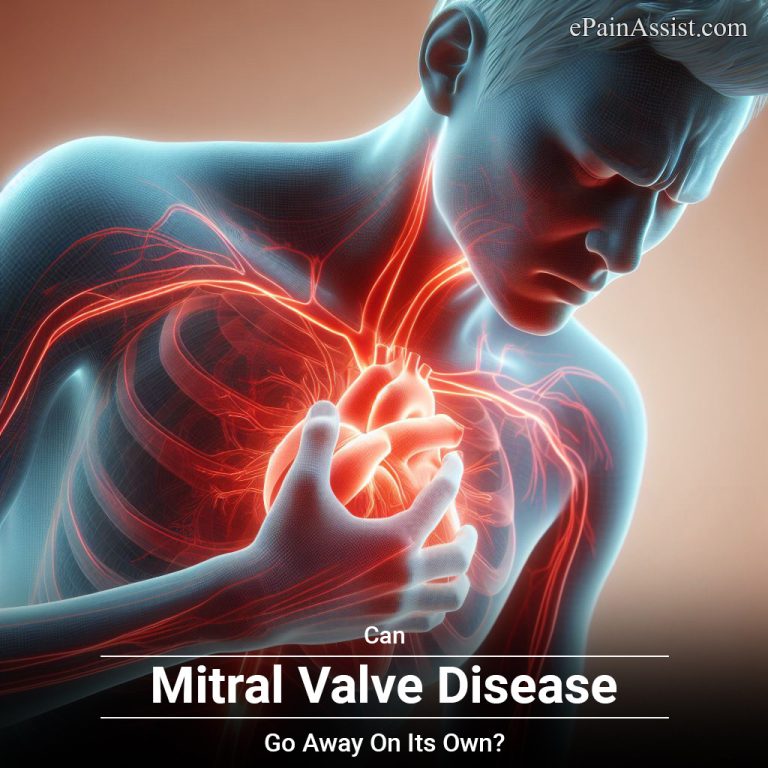 Can Mitral Valve Disease Go Away On Its Own?