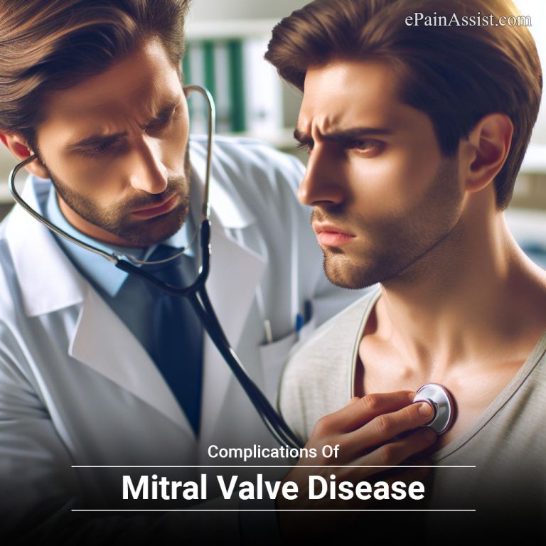 Complications Of Mitral Valve Disease