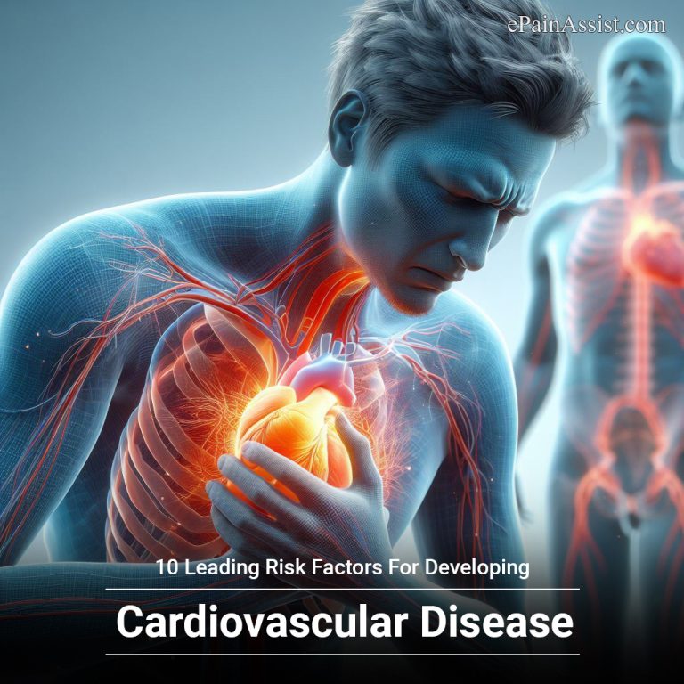 10 Leading Risk Factors For Developing Cardiovascular Disease