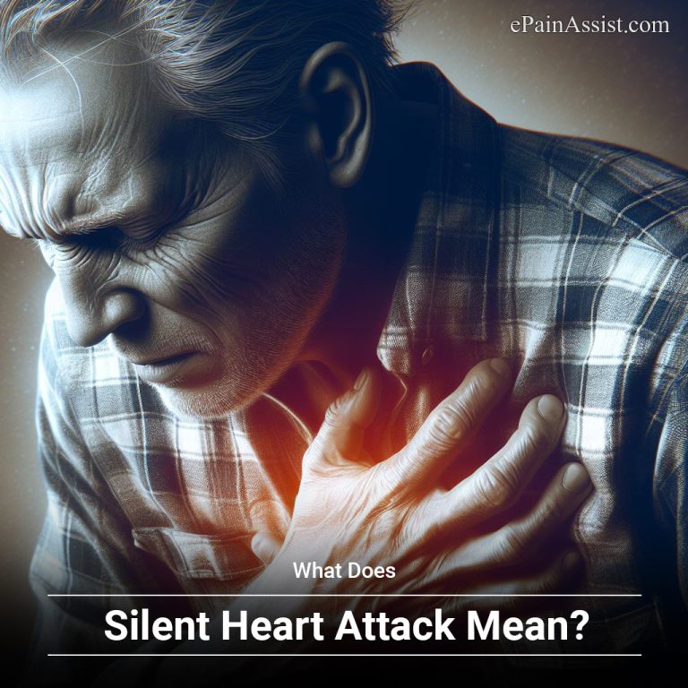 What Does A Silent Heart Attack Mean?