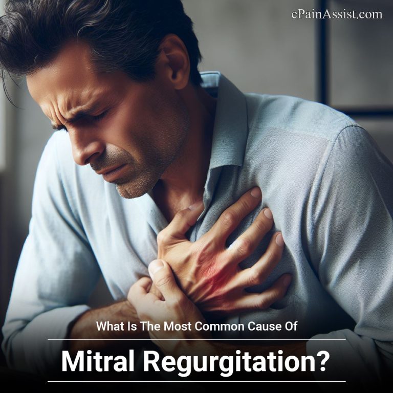 What Is The Most Common Cause Of Mitral Regurgitation?