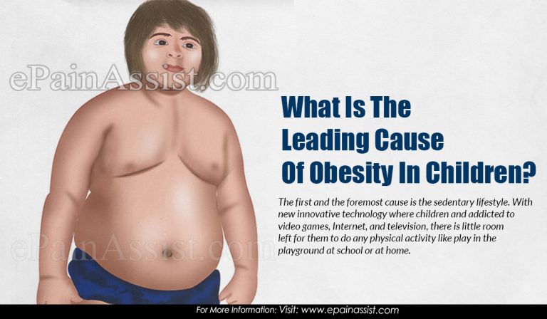 What Is The Leading Cause Of Obesity In Children?