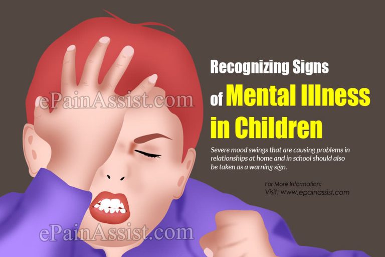 Recognizing Signs of Mental Illness in Children
