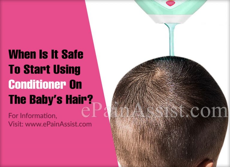 When Is It Safe To Start Using Conditioner On The Baby’s Hair?