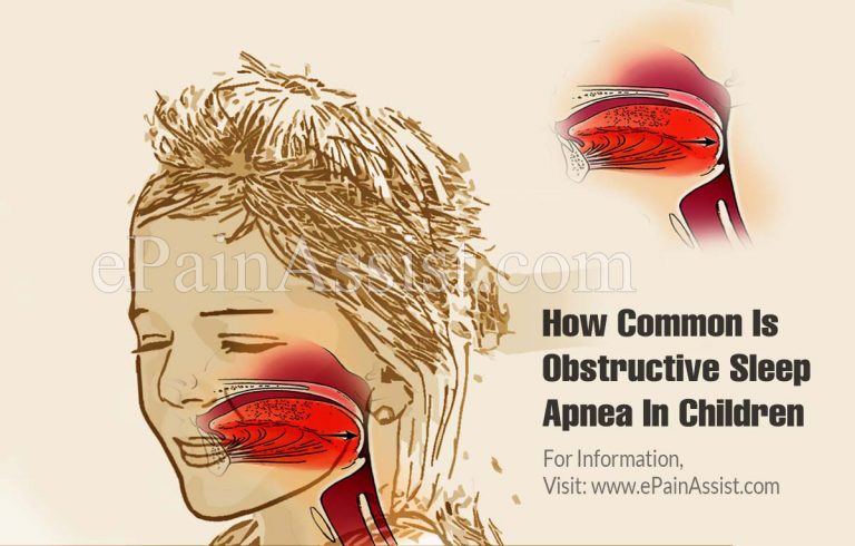 How Common Is Obstructive Sleep Apnea In Children Or Is It A Rare Disease?