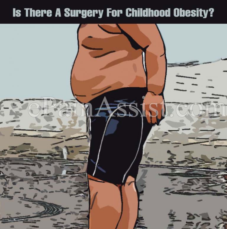 Is There A Surgery For Childhood Obesity?