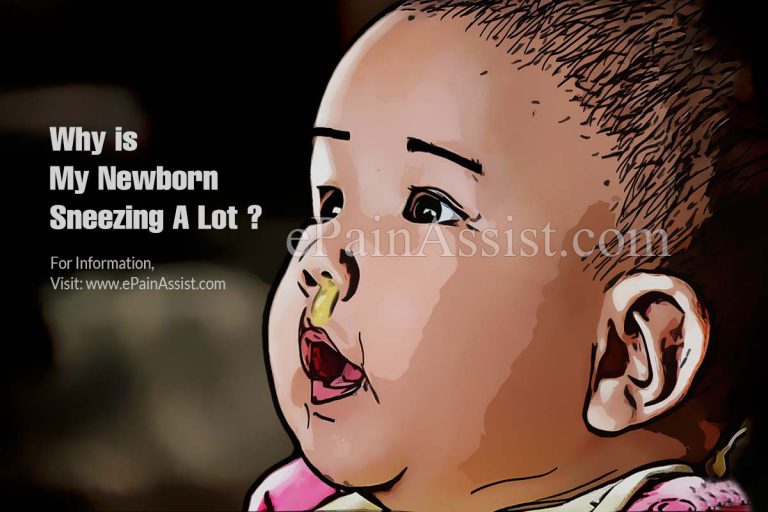Why is My Newborn Sneezing A Lot ?