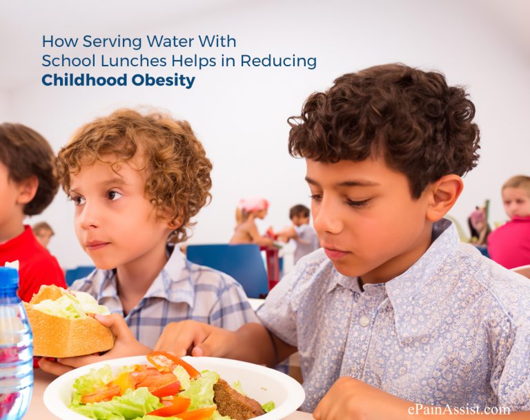 How Serving Water With School Lunches Helps in Reducing Childhood Obesity?