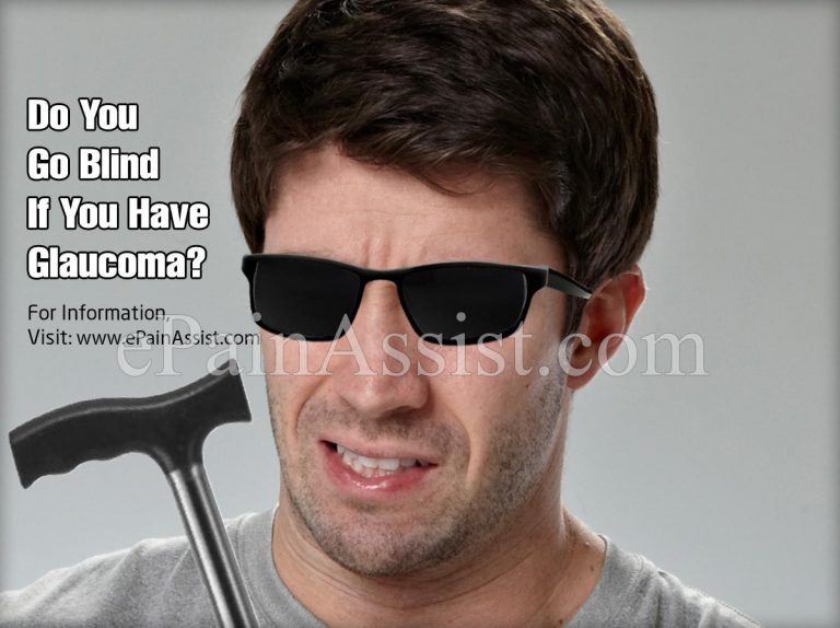 Do You Go Blind If You Have Glaucoma?