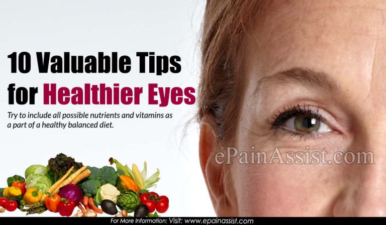 10 Valuable Tips for Healthier Eyes