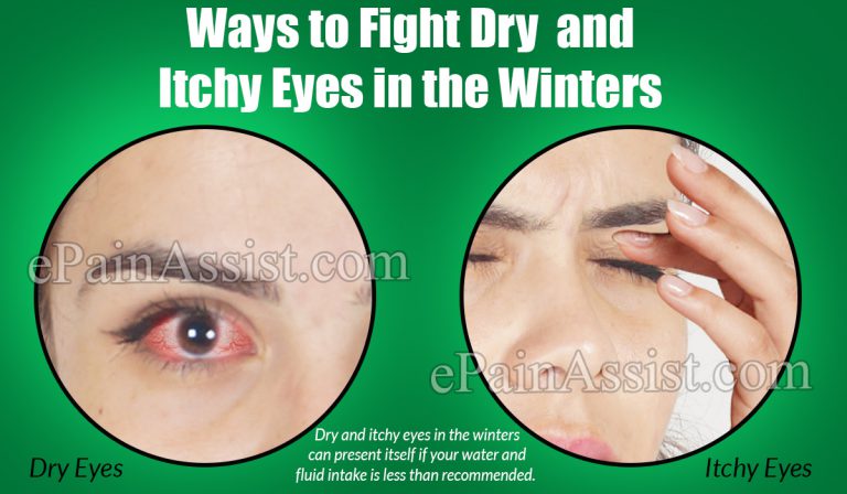 Ways To Fight Dry and Itchy Eyes in the Winters