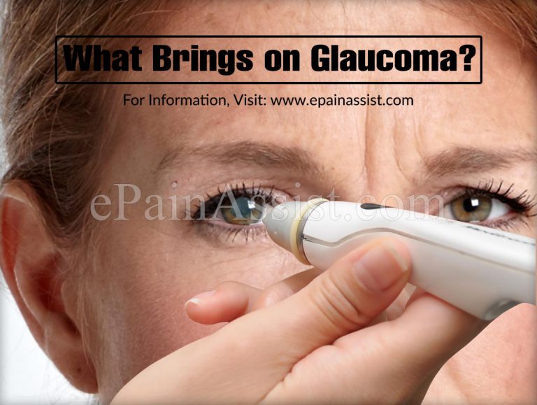 What Brings on Glaucoma?