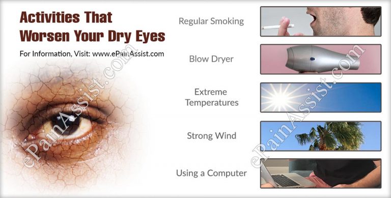 Activities That Worsen Your Dry Eyes