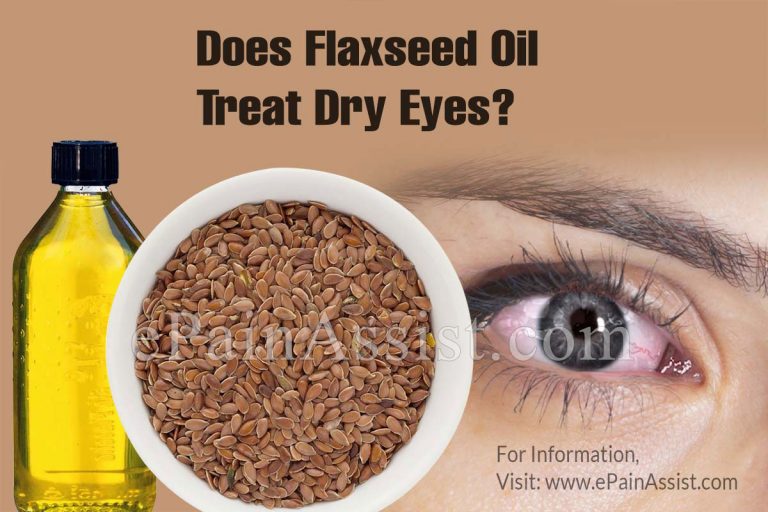 Does Flaxseed Oil Treat Dry Eyes?