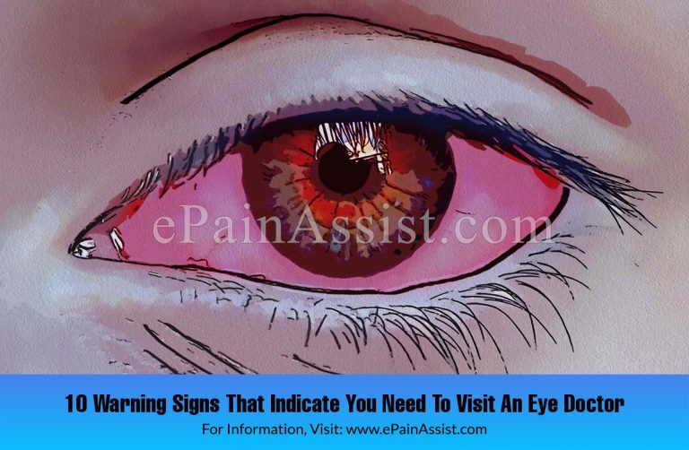 10 Warning Signs That Indicate You Need To Visit An Eye Doctor