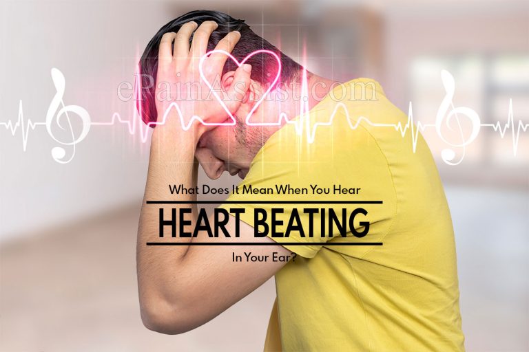 What Does It Mean When You Hear Your Heart Beating In Your Ear?