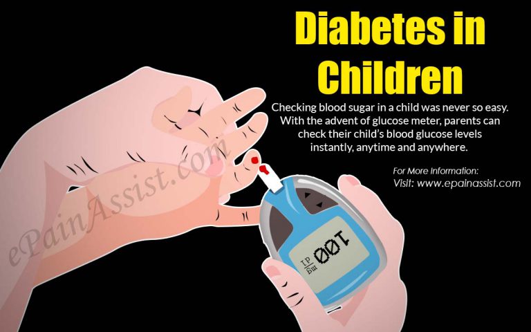 Diabetes in Children : Checking Blood Sugar in a Child