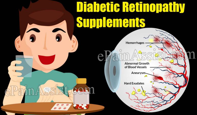 Diabetic Retinopathy Supplements