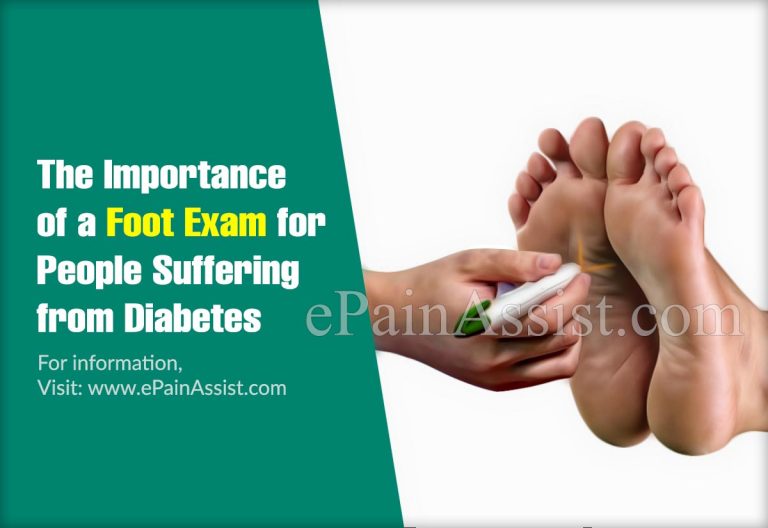 The Importance of a Foot Exam for People Suffering from Diabetes